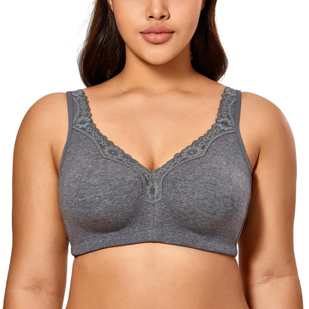Brasier algodón, copa completa, sin varillas, variedad de tallas y de copas, ULTRA CÓMODO