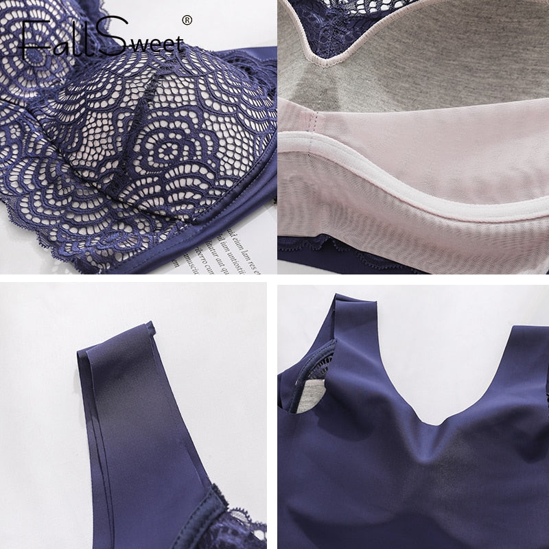 Conjunto de Brasiere y Panti Sexy, talla grande, copa completa.