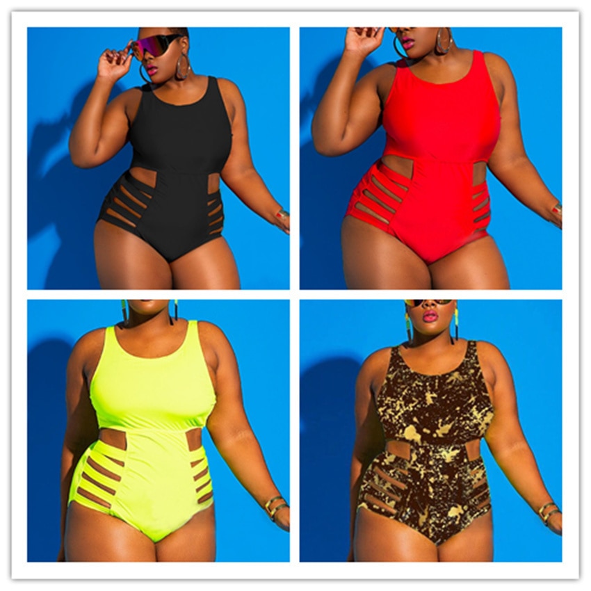 Traje de baño una pieza tallas plus, variedad de modelos