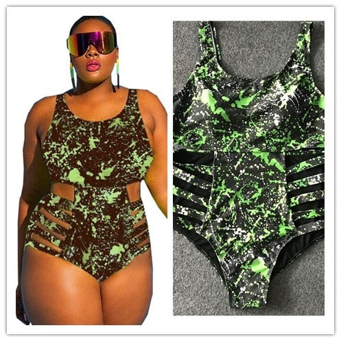 Traje de baño una pieza tallas plus, variedad de modelos