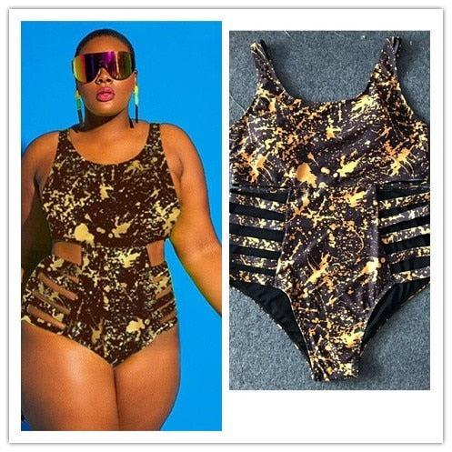 Traje de baño una pieza tallas plus, variedad de modelos