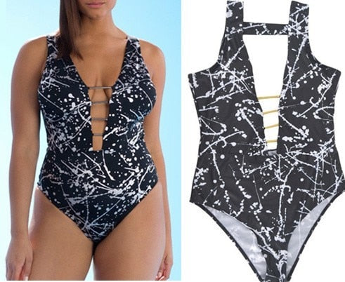 Traje de baño una pieza tallas plus, variedad de modelos