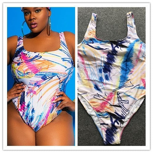 Traje de baño una pieza tallas plus, variedad de modelos