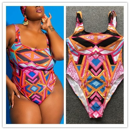 Traje de baño una pieza tallas plus, variedad de modelos