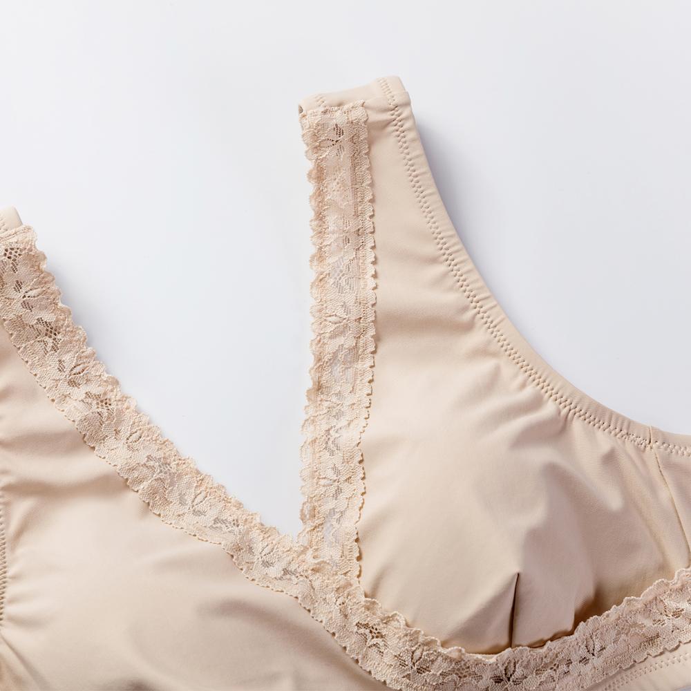 Bra ultra confortable, sin varillas, sin costuras, todas las tallas