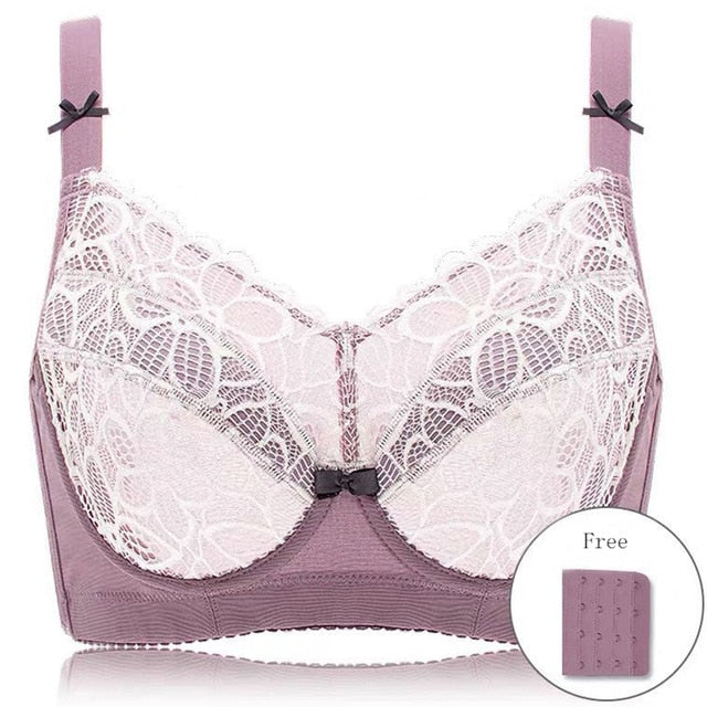 Brasiere Plus Size, cubierta completa, Bralette, encaje, minimizer, busto pesado, soporte fuerte, copas DEFGHIJ